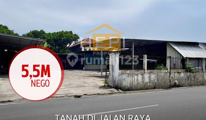Tanah Strategis di Semarang Atas Banyumanik Mulawarman, Cocok untuk Usaha, Jalan Ramai 1