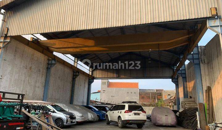 Ex Pabrik Karet Cocok Untuk Gudang Atau Bengkel Cat Hadap Selatan 1