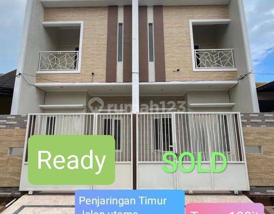 Rumah Baru Penjaringan Timur Pandugo Jalan Utama 2 Lt SHM 4 Kamar 1