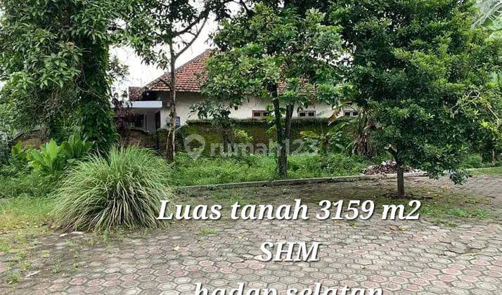 Rumah Dan Pekarangan Luas Desa Badas Sumobito Jombang Hadap Selatan SHM 2