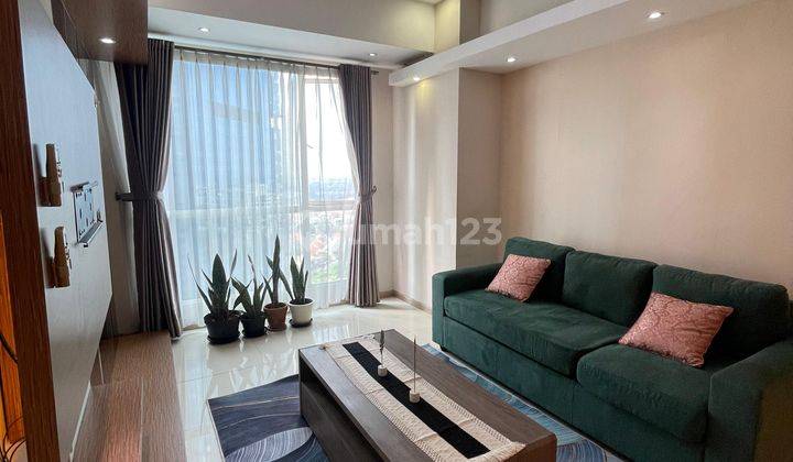 Jual Harga BU: Apartment Casa Grande 3 BR Furnished- View BUKAN kuburan, pool view 1