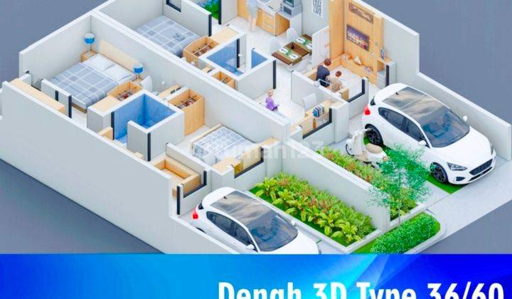 Rumah Baru 1 Juta All in Tanpa DP Free Biaya Biaya Free KPR 3
