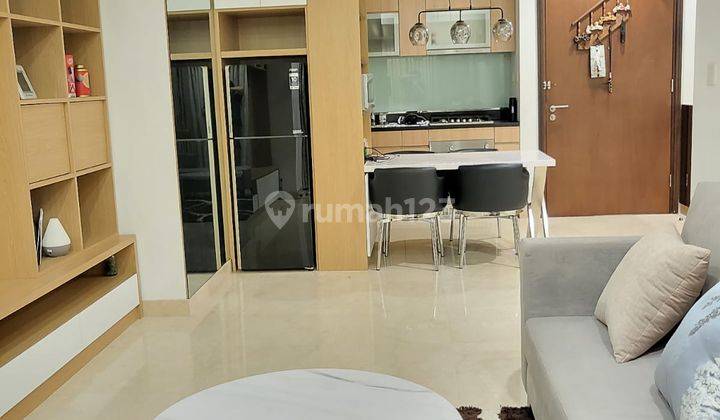 Di Sewa  Cepat Apartemen Gardenia Boulevard at Pejaten   2BR  55m2 Lt6  FF, Bisa Cicil + Extra Luas Balkon 1