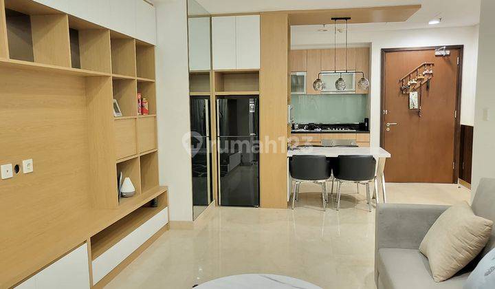 Di Sewa  Cepat Apartemen Gardenia Boulevard at Pejaten   2BR  55m2 Lt6  FF, Bisa Cicil + Extra Luas Balkon 2
