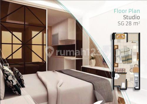 Disewa cicil  Apartemen The Avenue Parkland at BSD Full Furnish 30m2 FL24