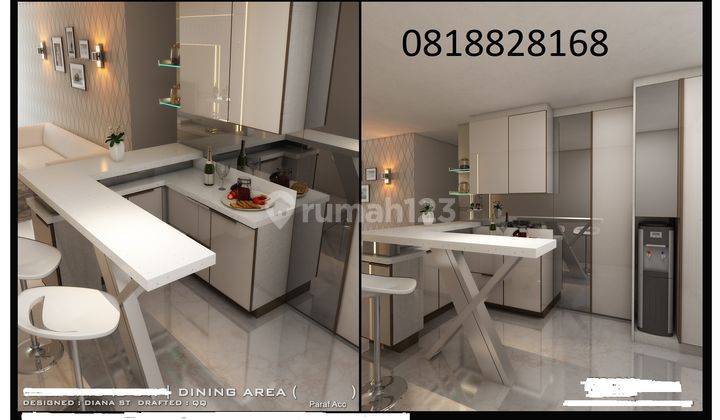 Disewa Apartemen Sky Terrace Lagoon Daan Mogot 1 2 BR Cicil, Bs Pilih  2