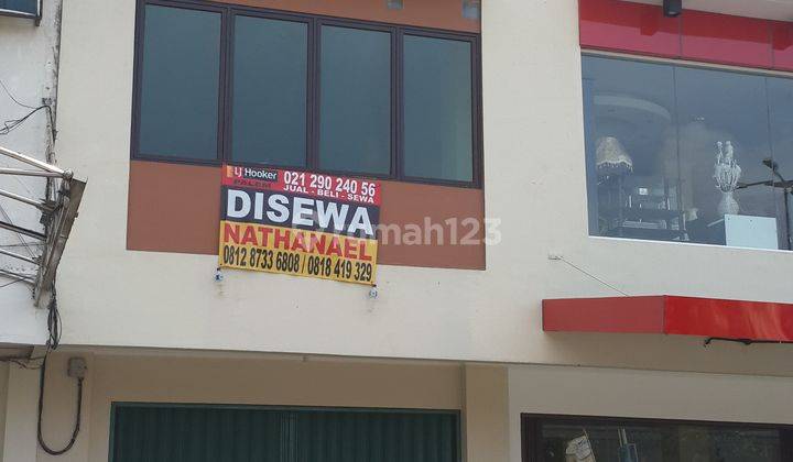 Disewa RUKO 4 Lt Jln  Utama Mall Daan Mogot Baru LT75m2 LB 300 Sdh Renov Total 2