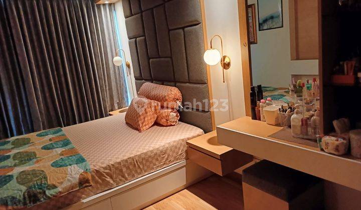 Di Jual jauh dibawah  NJOP Apartemen Gardenia Boulevard 2 BR 2KM,  70m2, SHM FF Lux, Bisa Pilih 1