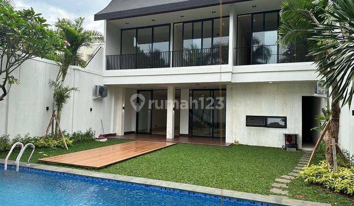 Dijual Rumah Tropical Modern House, Lokasi Strategis, Lingkungan Aman Nyaman, Kemang jakarta Selatan 1