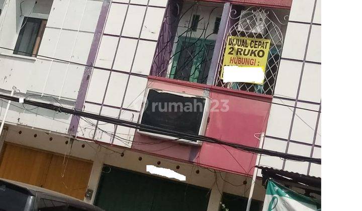 DIJUAL RUKO Siap Pakai... PONDOK KELAPA ( 2 RUKO), bisa ambil 1 Ruko, Strategis, Cocok untuk berbagai jenis Usaha atau Kantor.  1