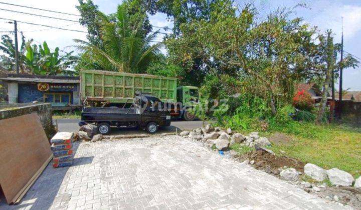 1 Menit Polsek Tempe, Dijual Tanah Sleman Tepi Jalan Aspal  2