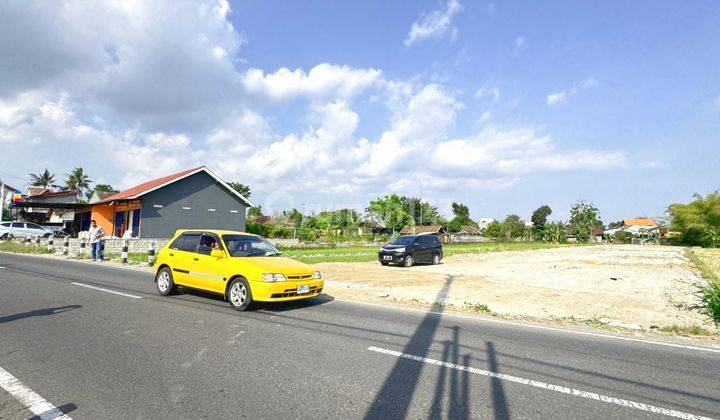 Tanah Dekat Unjani Godean Jogja Tepi Jalan Aspal 2