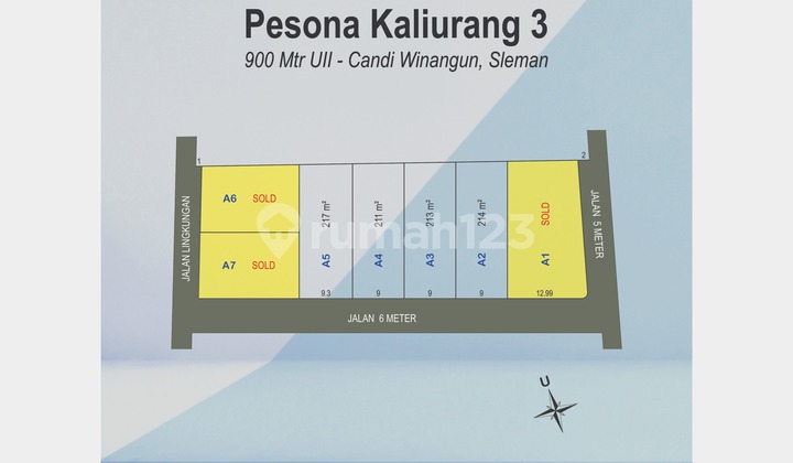 Kawasan Kost Exclusive Tanah di Ring 1 Uii Jogja