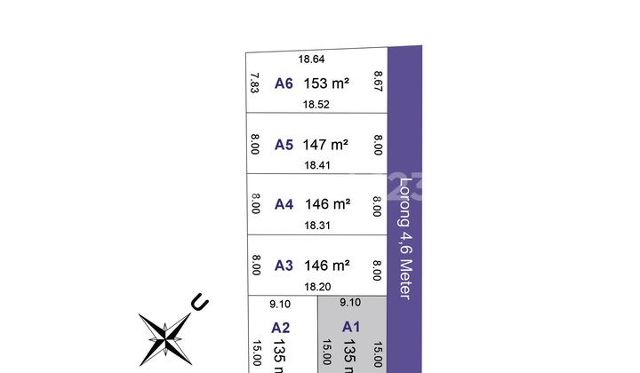 Tanah Strategis di Samping Ajendam Ii Sriwijaya - Palembang