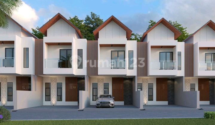 Two-Story House in the Center of Denpasar City, Bali 1