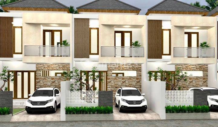 Rumah Lantai.2 exclusive modern minimalis dekat exit Tol Nusa Dua Bali 1