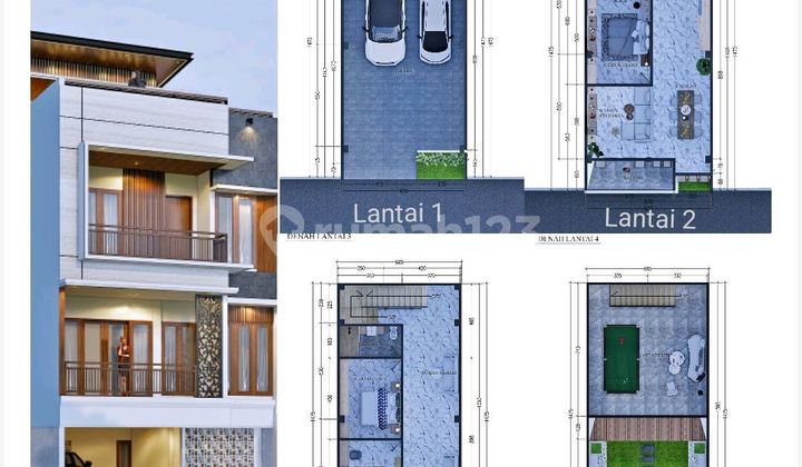 Disewakan Rumah Lantai.4 Dekat Pelabuhan Benoa Denpasar Bali