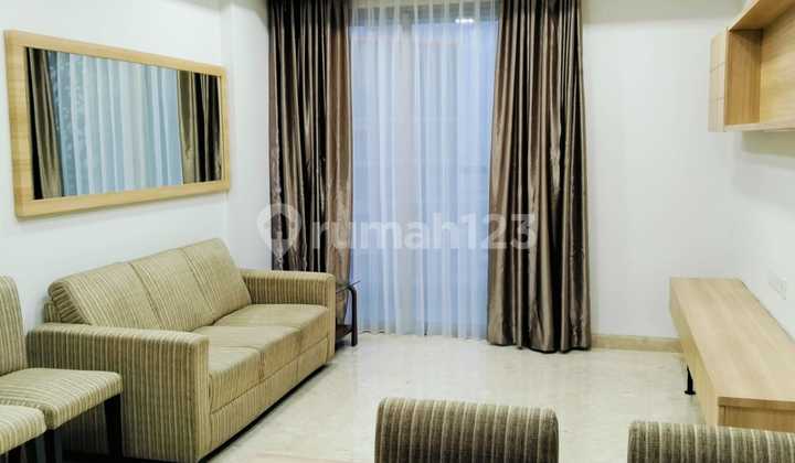 For Rent Gold Coast Apartment 3BR Furnished 113m² in North Jakarta