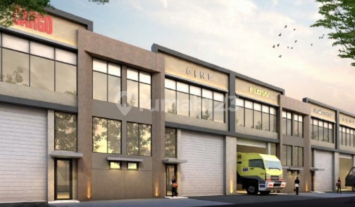 Disewa BEST PRICE Gudang Bizpark PIK2 Uk 180m² at Tanggerang