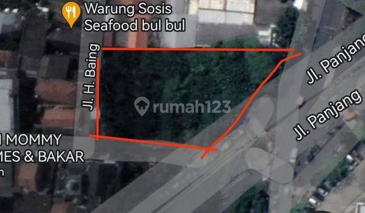 DIJUAL Kavling di jln panjang, Kedoya 1677m² 2 sertifikat Pinggir Jalan Raya 2