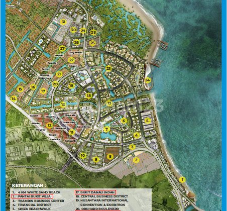 Dijual Super Promo Kavling Rumah Pantai Bukit Villa Pik2