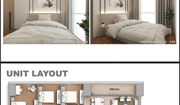 Di Jual Apartemen Anandamaya Residence Furnish