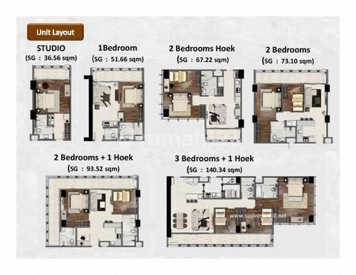 Apartemen Sudirman Hill Residences Uk Besar 1