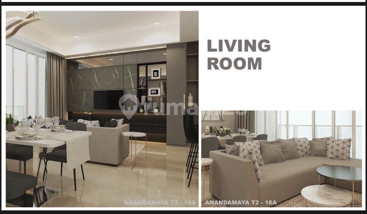 Di Jual Apartemen Anandamaya Residence Furnish 2
