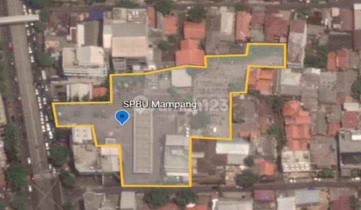 Dijual Lahan Spbu Mampang Prapatan Lokasi Strategis 1