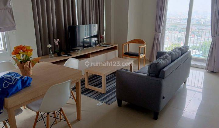 Dijual Apartemen Metro Park Residences Tower Milan 2 BR Furnished Posisi Hoek 1