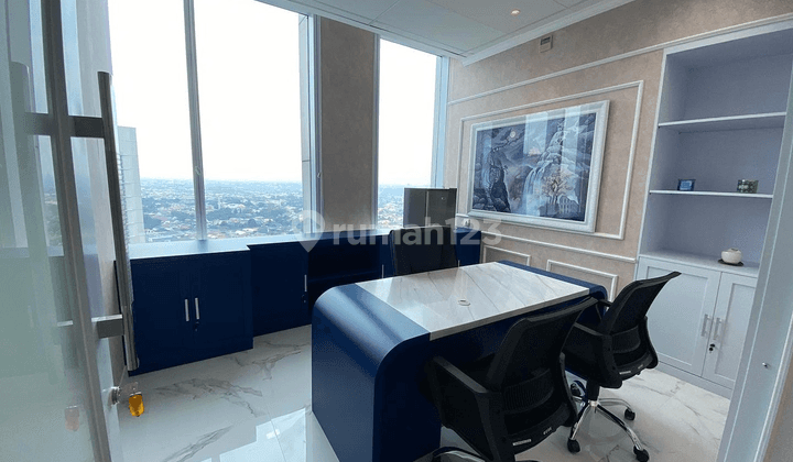 Office Space Kondisi Furnished di Palma Tower, Kebayoran Lama, Jakarta Selatan 2