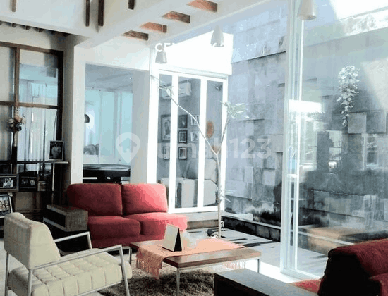Dijual Rumah Mewah Design Unik Ada Kolam Renang Di Pesanggrahan  2