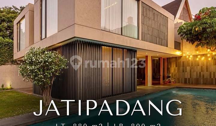Jatipadang Pejaten, Modern House Tropical Design
