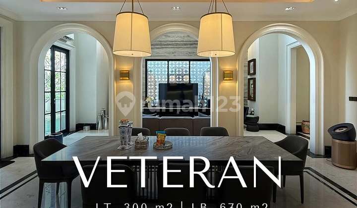 Modern Classic House, Semi Furnished Area Veteran