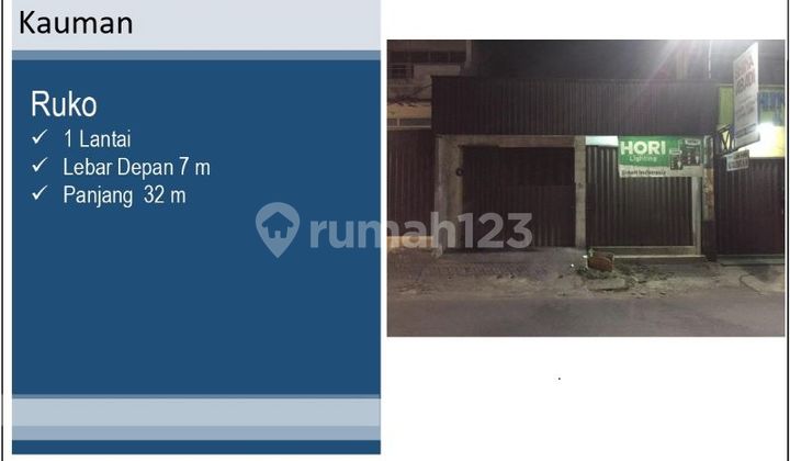 Ruko di Jl. Kauman 1
