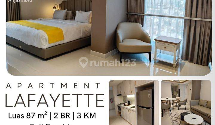 Apartemen Marquis De Lafayette 2 Kamar Tidur Furnished