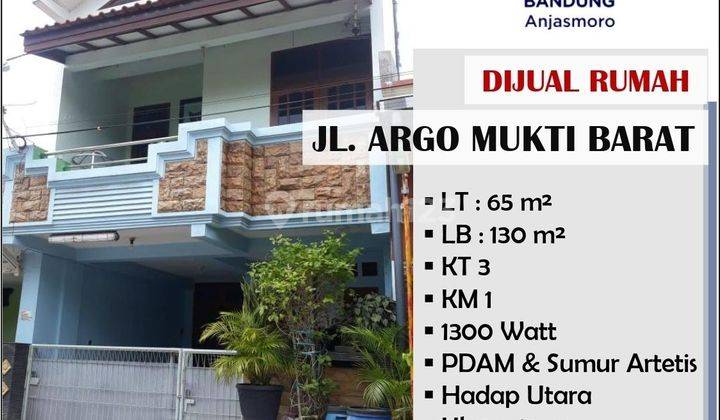 Rumah Di Jl. Argo Mukti Barat 1