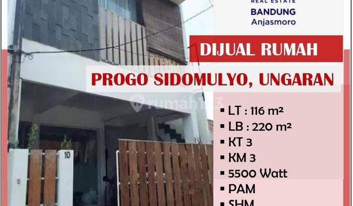 Dijual Rumah di Jl. Progo Sidomulyo, Ungaran Timur 1