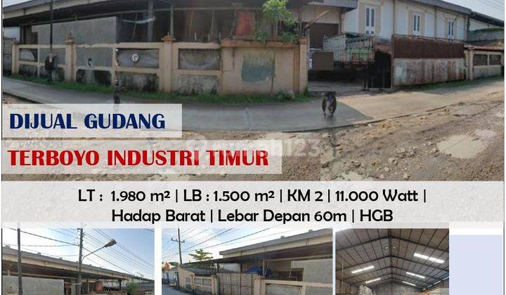 Dijual Gudang di Jl. Terboyo Industri Timur, Sayung 1