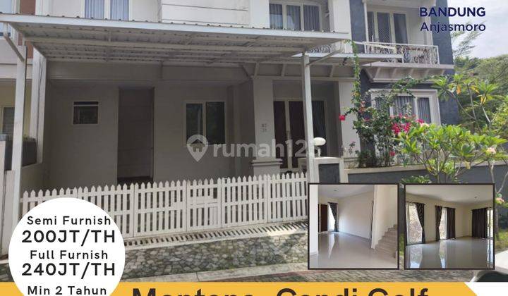 Disewakan Rumah di Candi Golf cluster Montana, Semarang Selatan 1