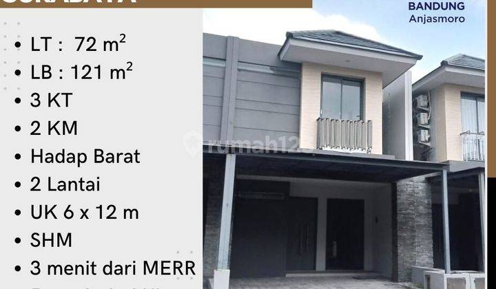 Dijual  Rumah di Springville Residence, Rungkut 1