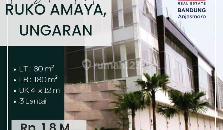 Dijual Ruko di The Amaya, Ungaran Barat 1