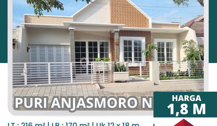 Dijual Rumah di Jl. Puri Anjasmoro N, Puri Anjasmoro 1