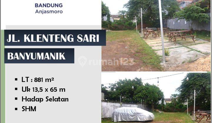 Dijual Tanah di Jl. Klenteng Sari, Banyumanik 1