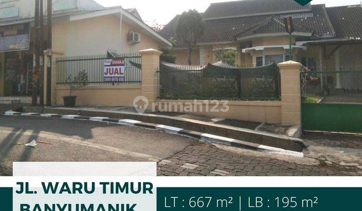 Dijual Rumah di Jl. Waru Timur, Banyumanik 1