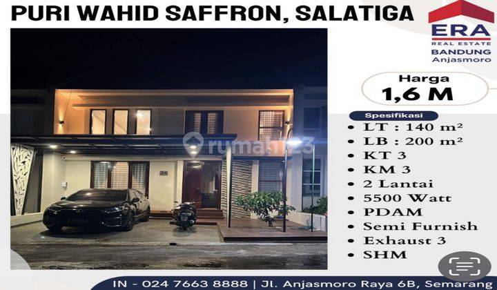 Dijual Rumah di Puri Wahid Saffron, Argomulyo, Salatiga 1