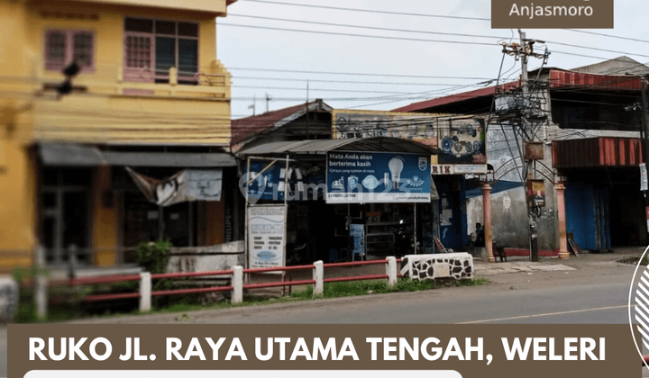 Dijual Ruko di Jl. Raya Utama Tengah, Weleri 1