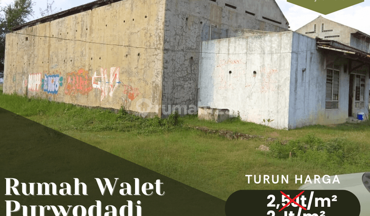 Dijual Rumah Walet Jl Raya Blora Purwodadi 1