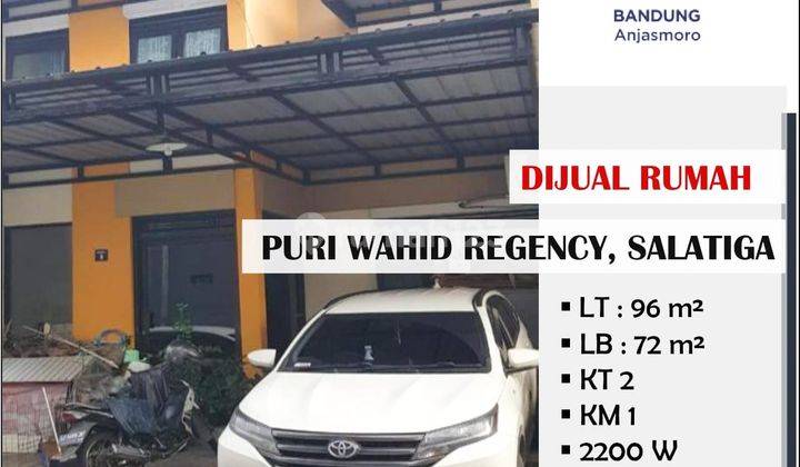 Dijual Rumah 2 Lt Di Puri Wahid Regency Salatiga 1