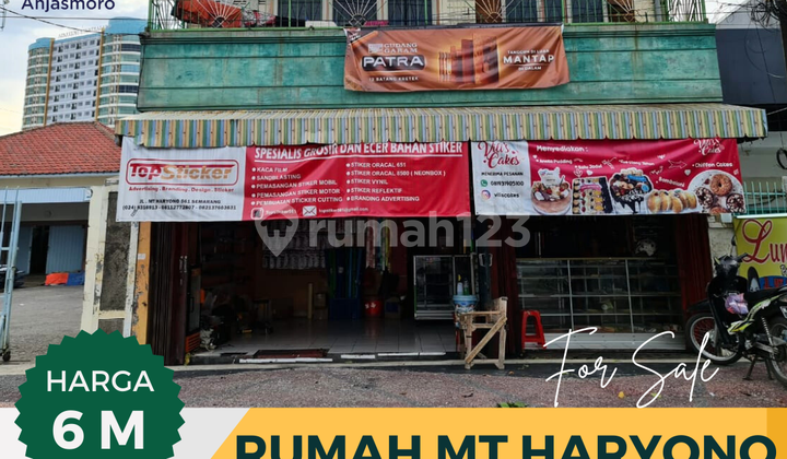 Dijual Rumah Mt Haryono 